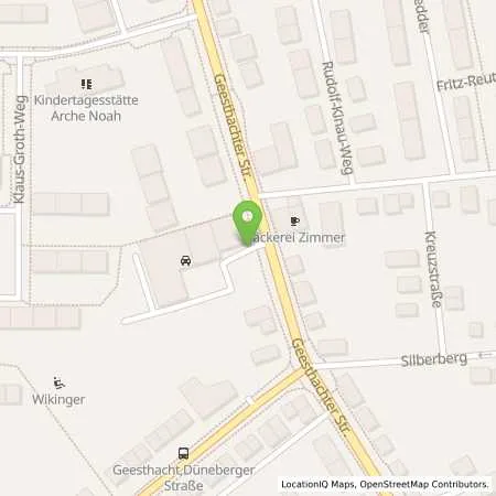 Standortübersicht der Tankstelle Autohaus Siemers GmbH & Co.KG in 21502 Geesthacht