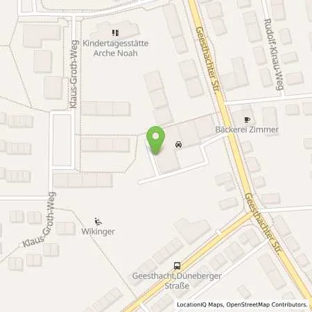 Standortübersicht der Tankstelle Autohaus Siemers GmbH & Co.KG in 21502 Geesthacht