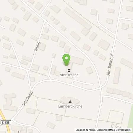 Standortübersicht der Tankstelle Eider-Treene-Sorge GmbH in 25866 Mildstedt