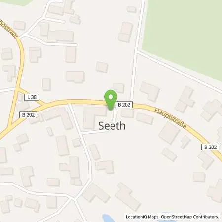 Standortübersicht der Tankstelle Stadtwerke Husum GmbH in 25878 Seeth