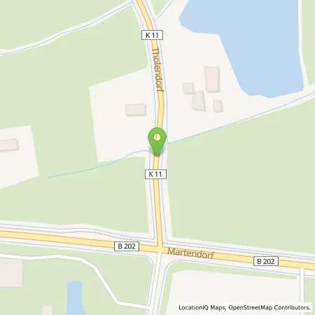 Standortübersicht der Tankstelle Charge-ON in 25881 Tating