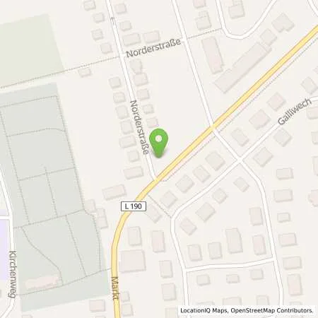 Standortübersicht der Tankstelle Gemeinde Viöl in 25884 Viöl