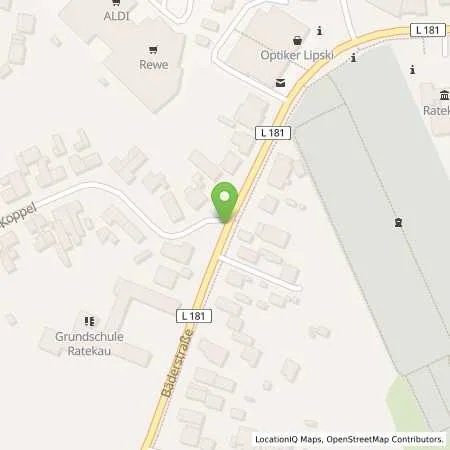 Standortübersicht der Tankstelle Hansewerk AG in 23626 Ratekau