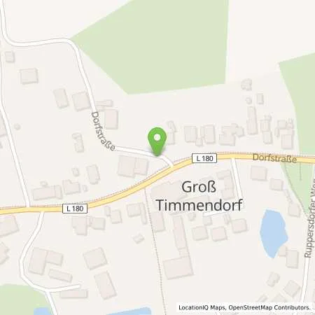 Standortübersicht der Tankstelle innogy SE in 23669 Timmendorfer Strand