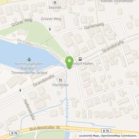 Standortübersicht der Tankstelle innogy SE in 23669 Timmendorfer Strand