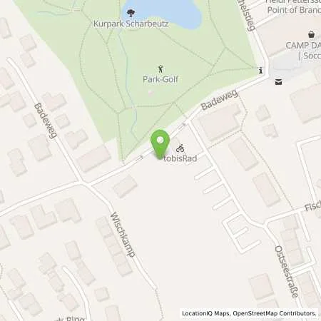 Standortübersicht der Tankstelle innogy eMobility Solutions GmbH in 23683 Scharbeutz