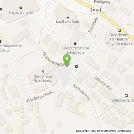 Standortübersicht der Tankstelle innogy eMobility Solutions GmbH in 23683 Scharbeutz