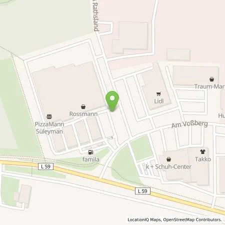 Standortübersicht der Tankstelle FAMILA-Warenhaus Lübeck GmbH & Co. KG in 23758 Oldenburg