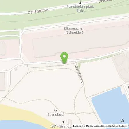 Standortübersicht der Tankstelle Stadtwerke Wedel GmbH in 22880 Wedel