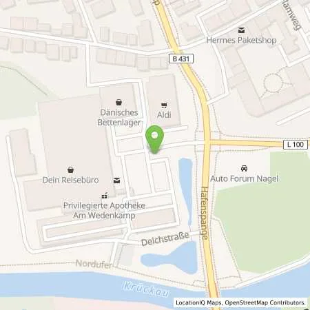 Standortübersicht der Tankstelle Stadtwerke Elmshorn in 25335 Elmshorn