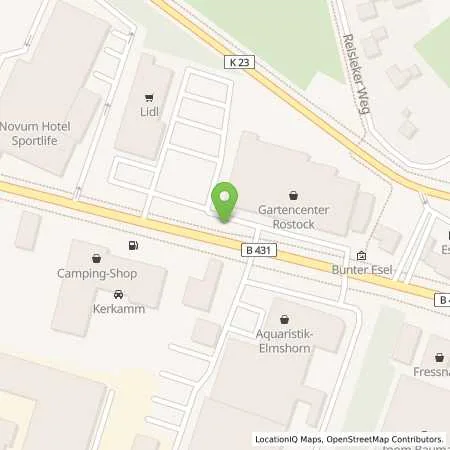 Standortübersicht der Tankstelle Stadtwerke Elmshorn in 25337 Elmshorn