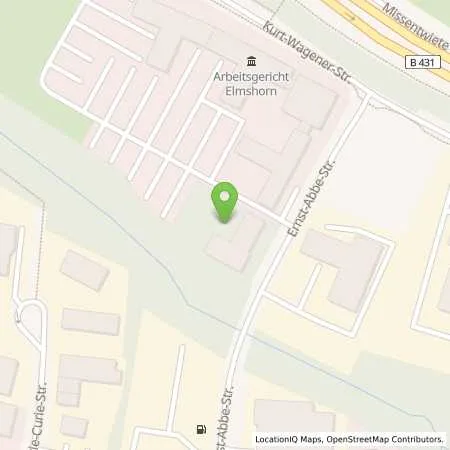 Standortübersicht der Tankstelle Stadtwerke Elmshorn in 25337 Elmshorn