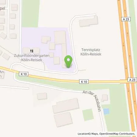 Standortübersicht der Tankstelle Stadtwerke Elmshorn in 25337 Kölln-Reisiek