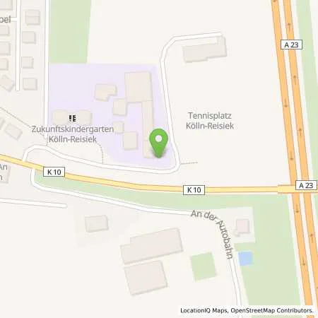 Standortübersicht der Tankstelle Stadtwerke Elmshorn in 25337 Kölln-Reisiek