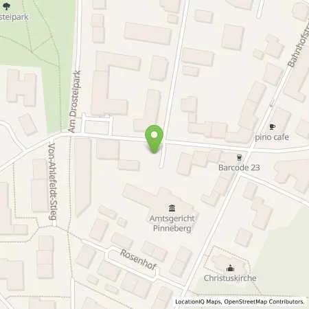 Standortübersicht der Tankstelle Charge-ON in 25421 Pinneberg