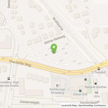 Standortübersicht der Tankstelle Stadtwerke Pinneberg GmbH in 25421 Pinneberg