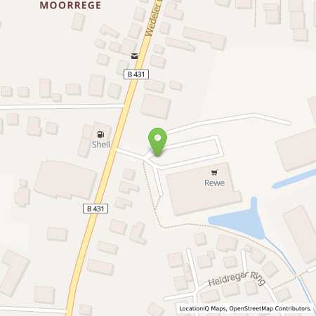 Standortübersicht der Strom (Elektro) Tankstelle: Charge-ON in 25436, Moorrege