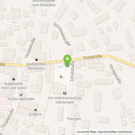 Standortübersicht der Tankstelle GP JOULE Connect GmbH in 25469 Halstenbek