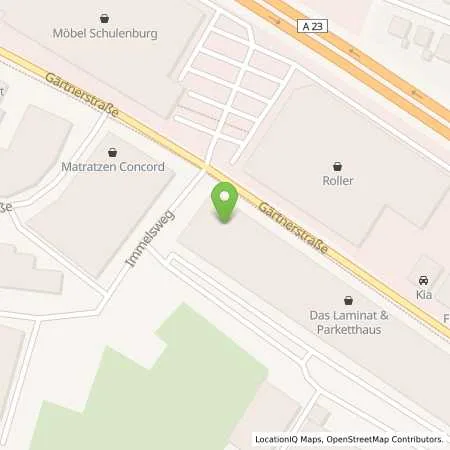 Standortübersicht der Tankstelle Gemeindewerke Halstenbek in 25469 Halstenbek