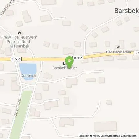 Standortübersicht der Tankstelle Charge-ON in 24217 Barsbek