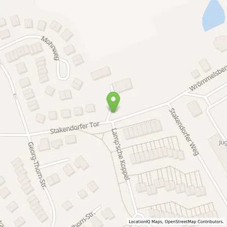 Standortübersicht der Tankstelle Strompool Probstei eG in 24217 Schönberg