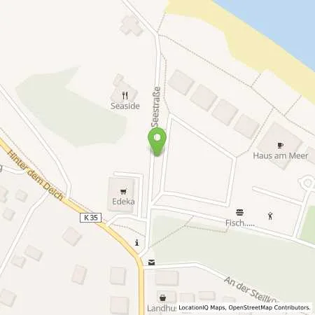 Standortübersicht der Tankstelle GP JOULE Connect GmbH in 24321 Hohwacht