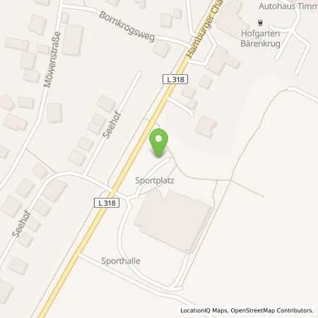 Standortübersicht der Tankstelle Stadtwerke Kiel AG in 24113 Molfsee