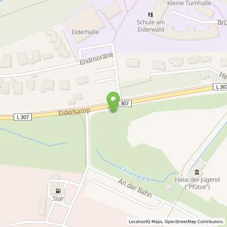 Standortübersicht der Tankstelle Fritz Feldmann GmbH & Co. KG in 24220 Flintbek