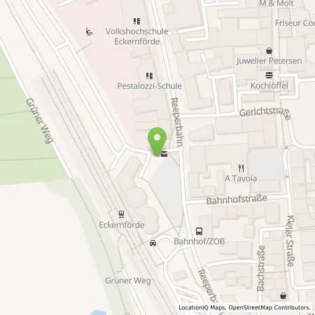 Standortübersicht der Tankstelle Stadtwerke Eckernförde GmbH in 24340 Eckernförde