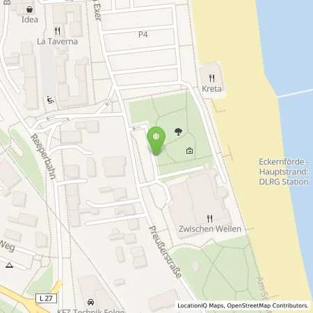 Standortübersicht der Tankstelle Stadtwerke Eckernförde GmbH in 24340 Eckernförde