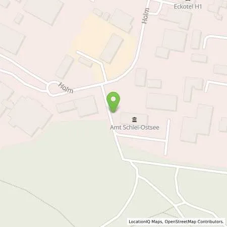 Standortübersicht der Tankstelle Stadtwerke Eckernförde GmbH in 24340 Eckernförde