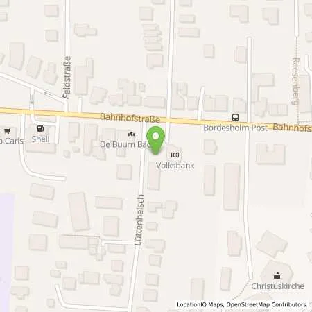 Standortübersicht der Tankstelle Versorgungsbetriebe Bordesholm GmbH in 24582 Bordesholm