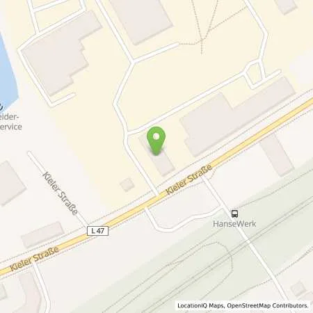 Standortübersicht der Tankstelle Charge-ON in 24768 Rendsburg