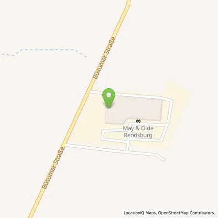 Standortübersicht der Tankstelle May & Olde GmbH in 24768 Rendsburg