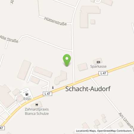 Standortübersicht der Strom (Elektro) Tankstelle: Stadtwerke Rendsburg GmbH in 24790, Schacht-Audorf