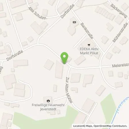 Standortübersicht der Tankstelle Charge-ON in 24808 Jevenstedt