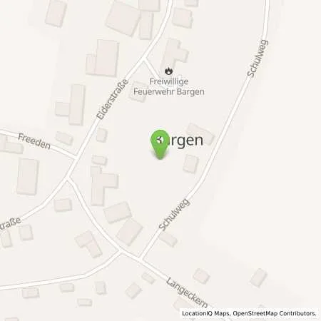 Standortübersicht der Tankstelle Eider-Treene-Sorge GmbH in 24803 Erfde