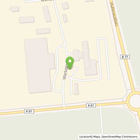 Standortübersicht der Strom (Elektro) Tankstelle: Autohaus Thomsen GmbH in 24848, Kropp