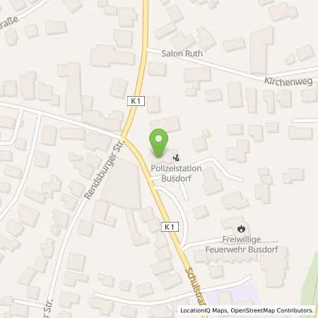 Standortübersicht der Tankstelle GP JOULE Connect GmbH in 24866 Busdorf