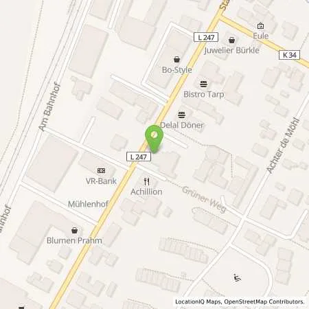 Standortübersicht der Tankstelle GP JOULE Connect GmbH in 24963 Tarp