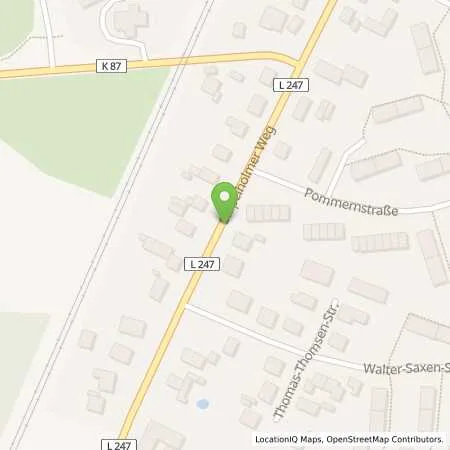 Standortübersicht der Tankstelle Eider-Treene-Sorge GmbH in 24963 Tarp