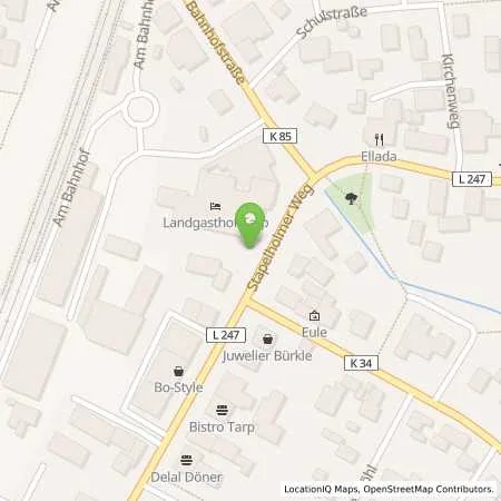 Standortübersicht der Tankstelle Charge-ON in 24963 Tarp