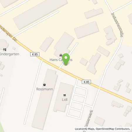 Standortübersicht der Tankstelle Hans Carstens GmbH in 24963 Tarp