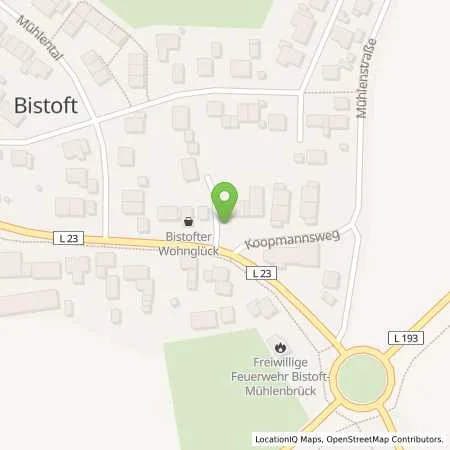 Standortübersicht der Tankstelle Stadtwerke Husum GmbH in 24991 Großsolt