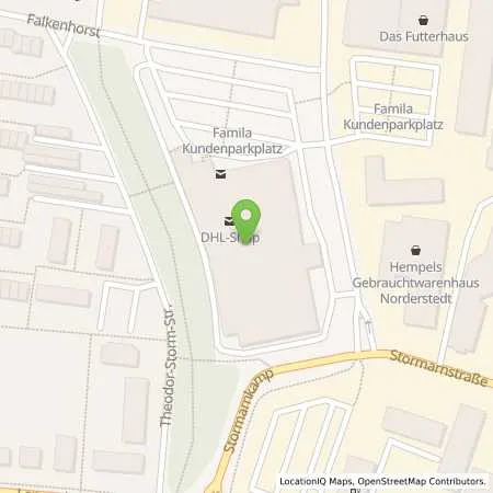 Standortübersicht der Tankstelle Charge-ON in 22844 Norderstedt