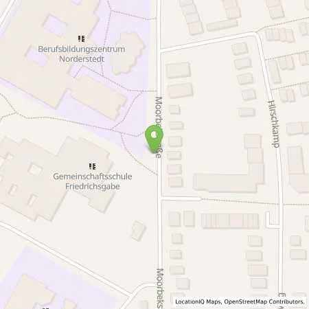 Standortübersicht der Tankstelle Stadtwerke Norderstedt (Städtischer Eigenbetrieb) in 22846 Norderstedt