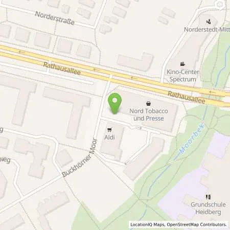 Standortübersicht der Tankstelle Stadtwerke Norderstedt (Städtischer Eigenbetrieb) in 22846 Norderstedt