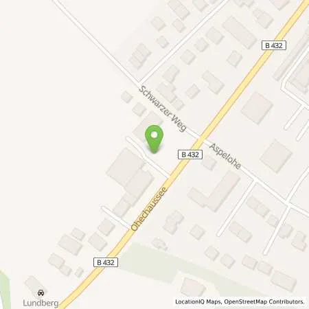 Standortübersicht der Tankstelle Autohof Reimers GmbH in 22848 Norderstedt