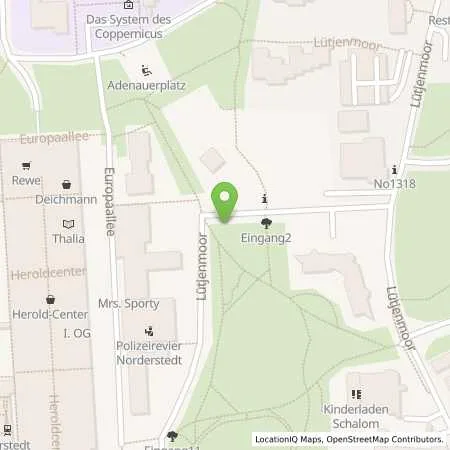 Standortübersicht der Tankstelle Stadtwerke Norderstedt (Städtischer Eigenbetrieb) in 22850 Norderstedt