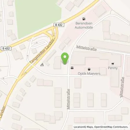 Standortübersicht der Tankstelle Stadtwerke Norderstedt (Städtischer Eigenbetrieb) in 22851 Norderstedt